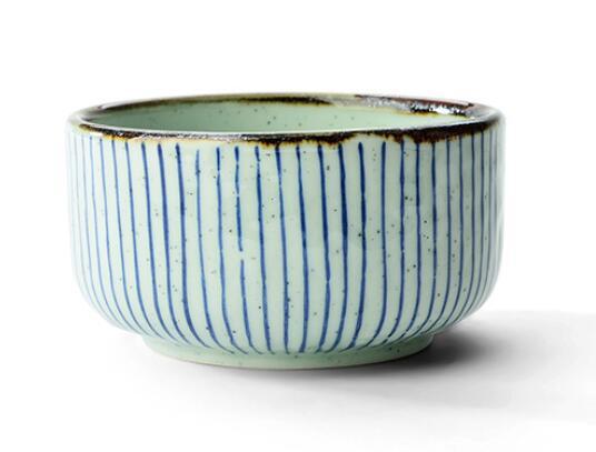Hand Painted Lattice Pattern Teacup | Stornfield