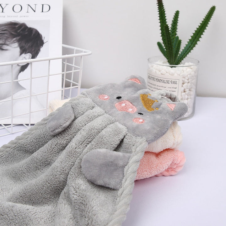 Hand Towel Household Cute Absorbent Kitchen Towel Rag Wipe Towel | Stornfield