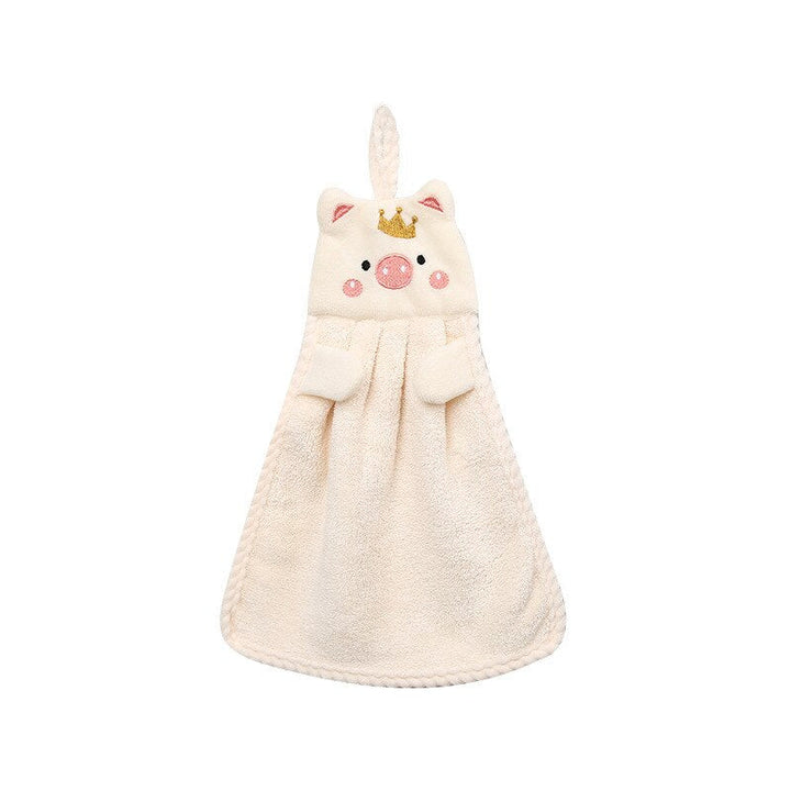 Hand Towel Household Cute Absorbent Kitchen Towel Rag Wipe Towel | Stornfield
