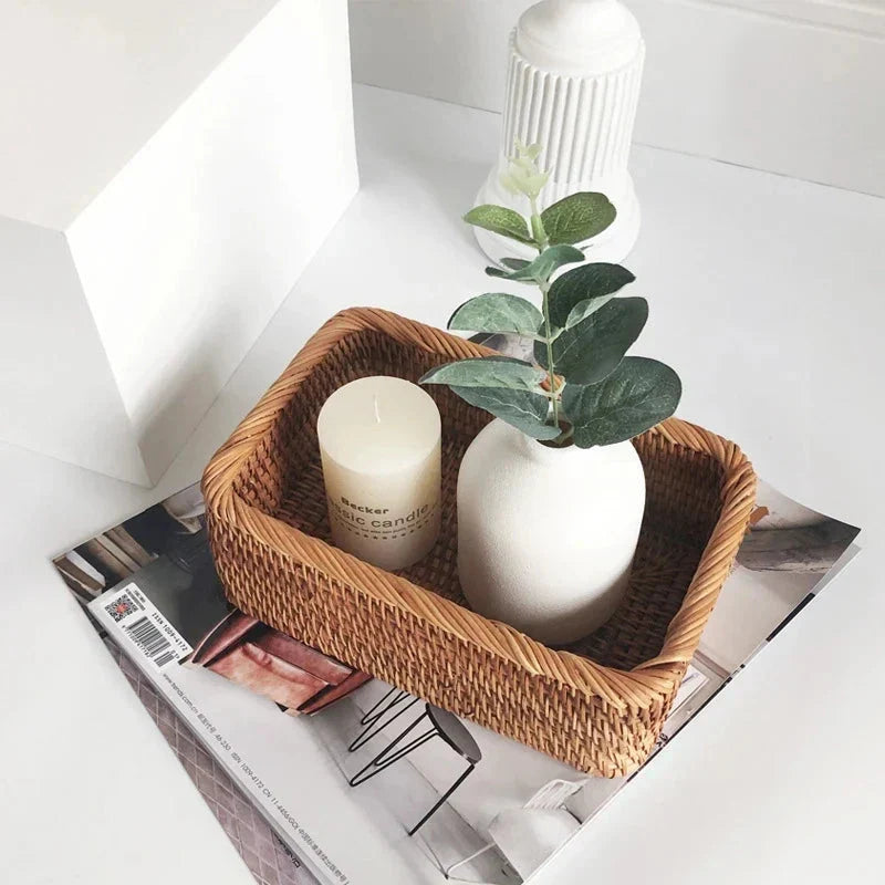 Stornfield | Hand-woven wicker basket for storage