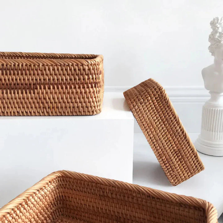 Stornfield | Hand-woven wicker basket for storage