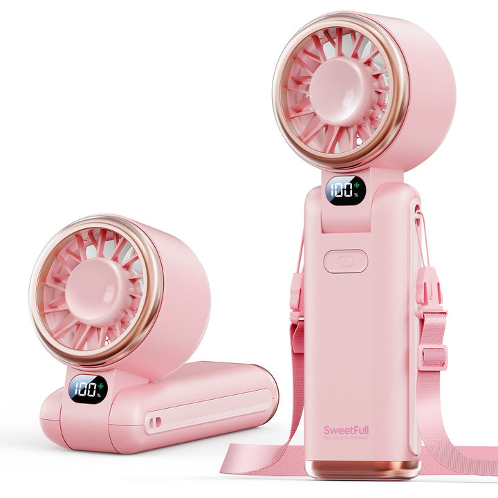 Foldable Handheld Fan - 5-Speed High-Speed Portable Fan | Stornfield