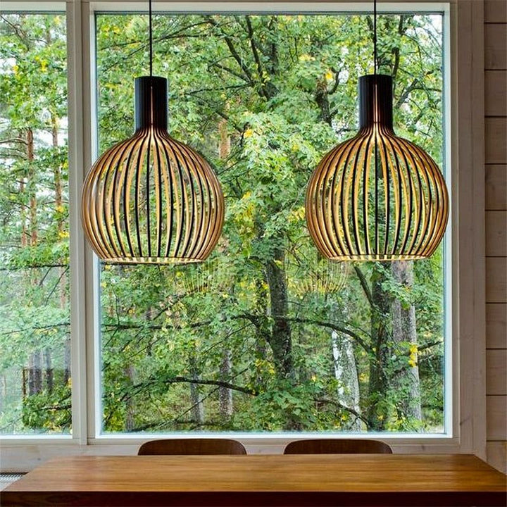 Stornfield | Handmade Wooden Pendant Lamp - RustikAura