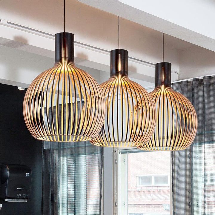 Stornfield | Handmade Wooden Pendant Lamp - RustikAura