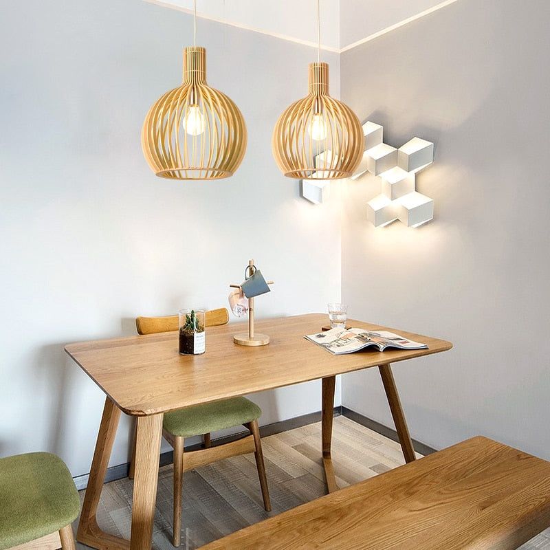 Stornfield | Handmade Wooden Pendant Lamp - RustikAura