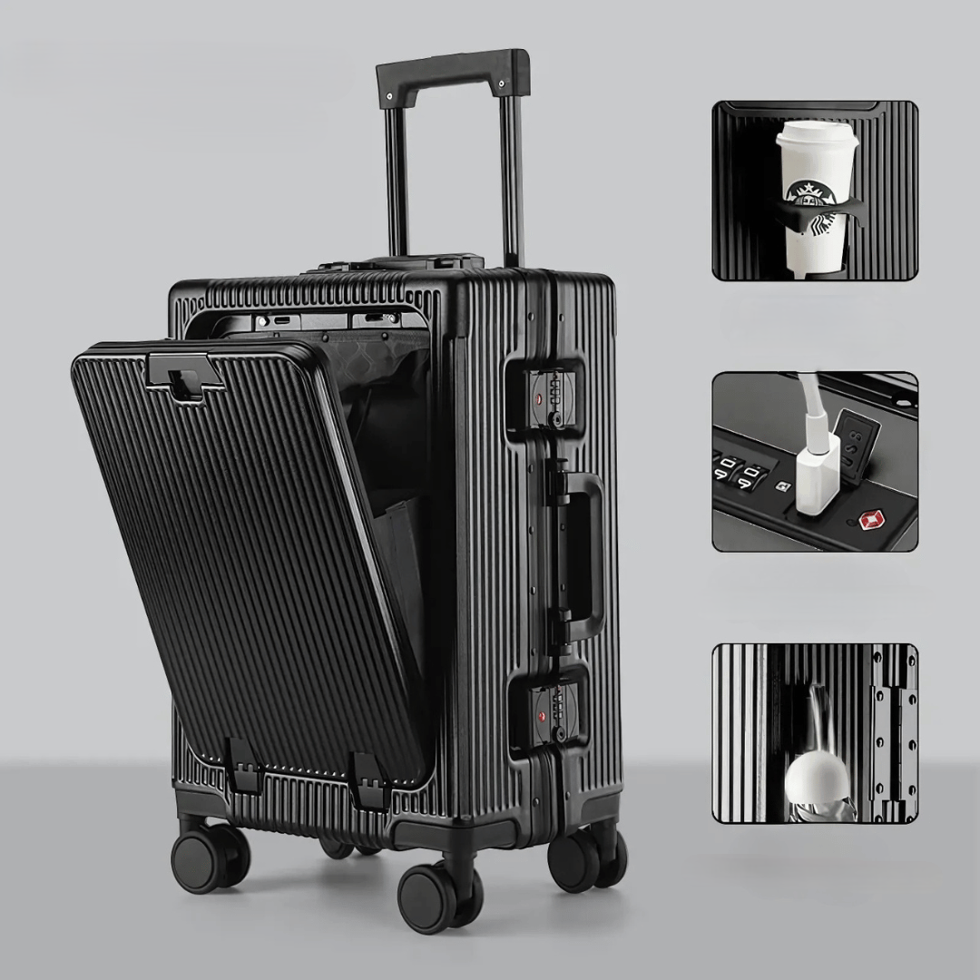 Hard-shell hand luggage suitcase – Manhattan Pro | Stornfield
