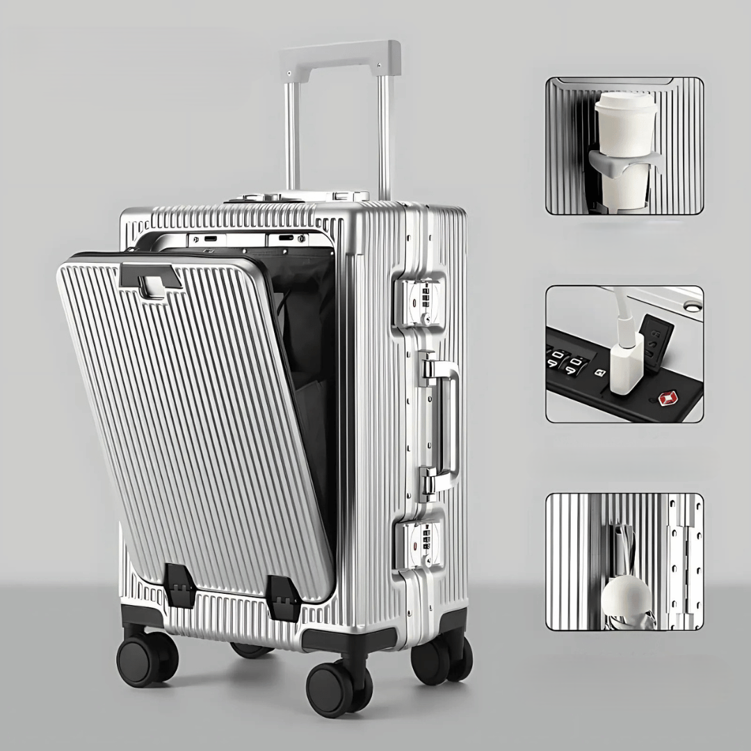 Hard-shell hand luggage suitcase – Manhattan Pro | Stornfield