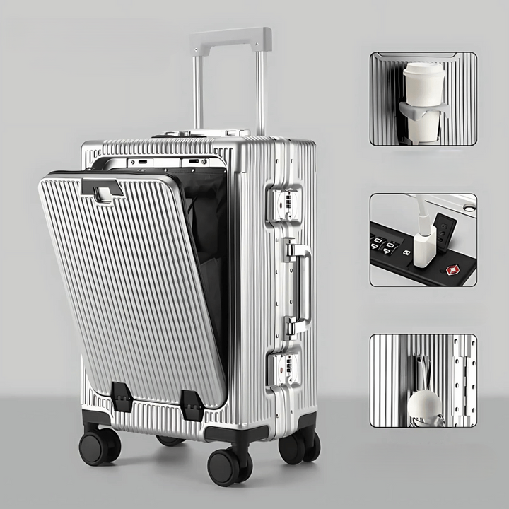 Hard-shell hand luggage suitcase – Manhattan Pro | Stornfield