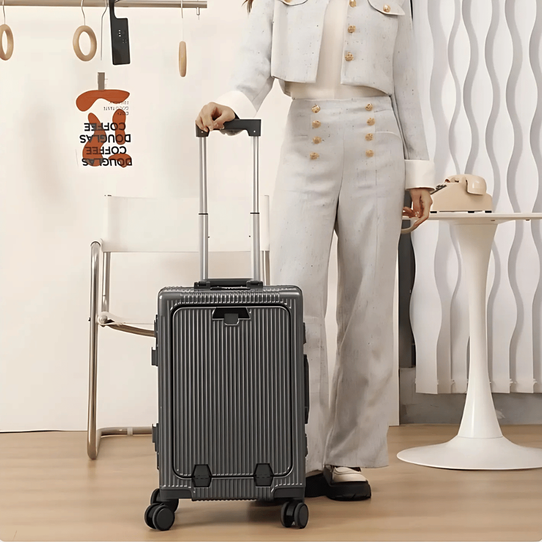 Hard-shell hand luggage suitcase – Manhattan Pro | Stornfield