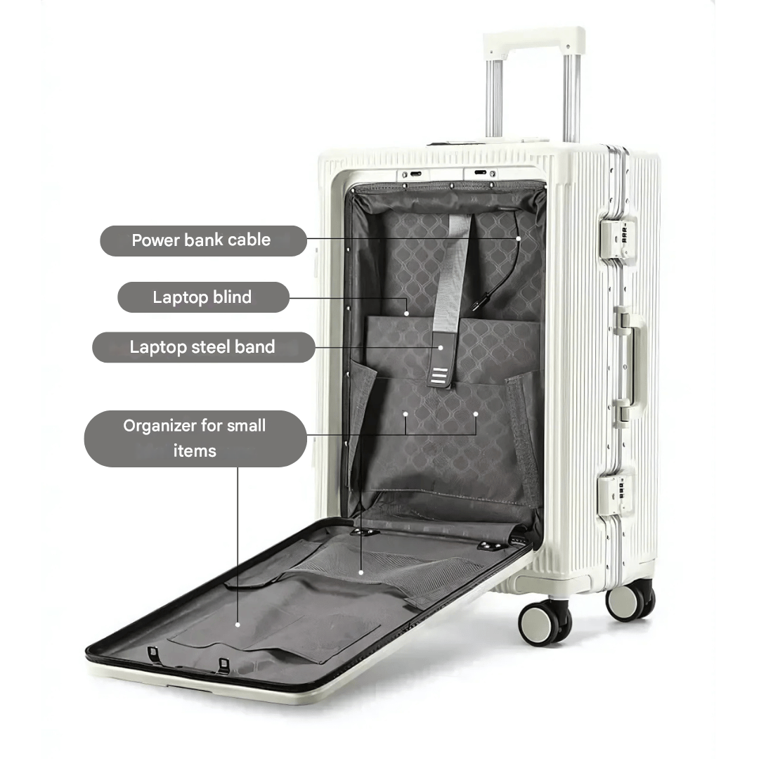 Hard-shell hand luggage suitcase – Manhattan Pro | Stornfield