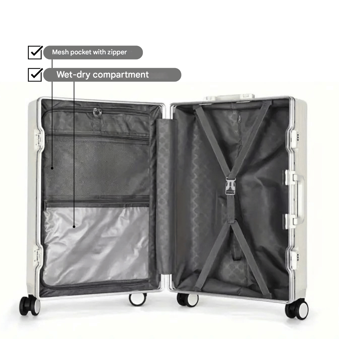 Hard-shell hand luggage suitcase – Manhattan Pro | Stornfield