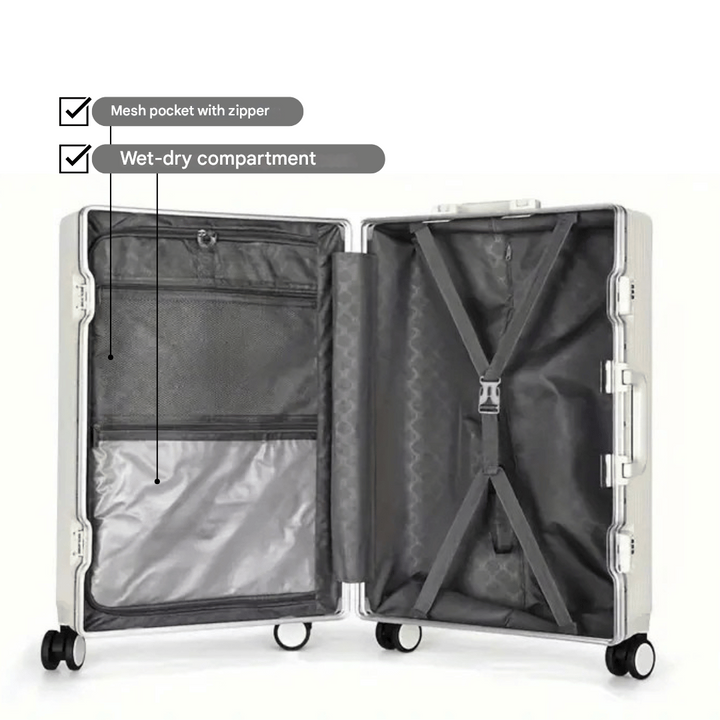 Hard-shell hand luggage suitcase – Manhattan Pro | Stornfield