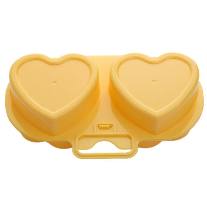 Heart and Flowers Shape Egg Steamer Cooking Mold Egg Poacher Gadget | Stornfield