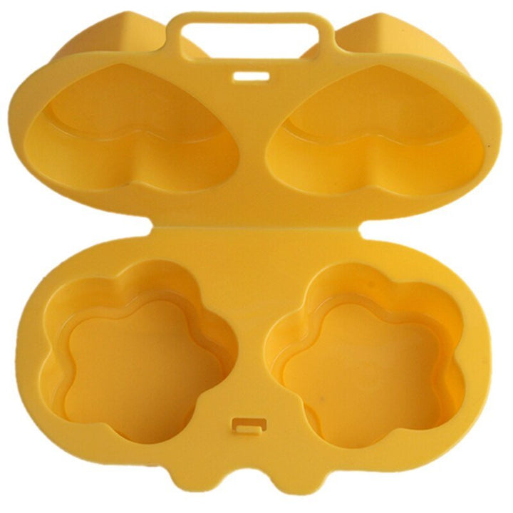 Heart and Flowers Shape Egg Steamer Cooking Mold Egg Poacher Gadget | Stornfield