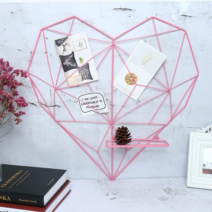 Stornfield | Heart Shaped Wire Photo Holder