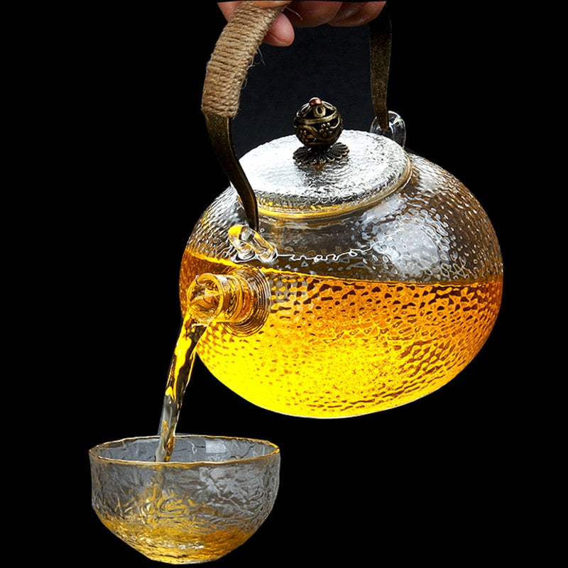 Heat Resistant Glass Teapot Tea Filter Tea Set Kettle Coffee Tea Pot | Stornfield