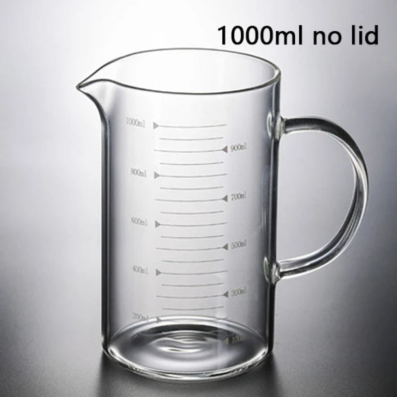 High Borosilicate Glass Measuring Cup For Baking And Cooking | Stornfield