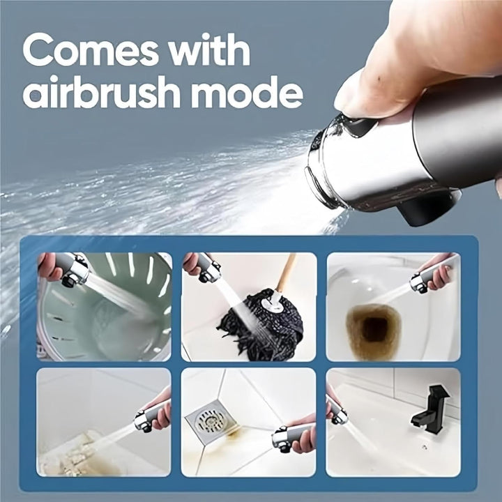Stornfield | High-Pressure Massage Handheld Shower Head - Portable Shower with 3 Spray Patterns and Filters