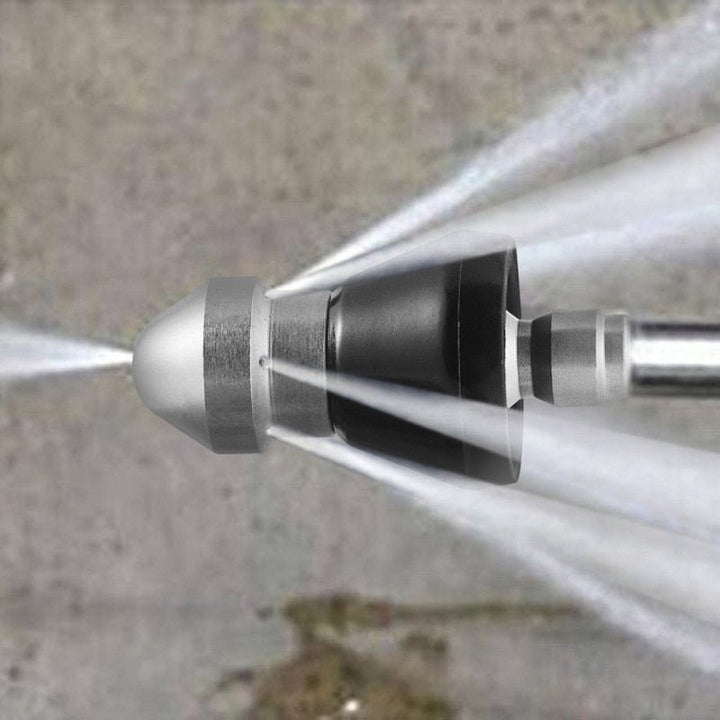 Stornfield | PipeClear Turbo – Powerful Jet Nozzle for Fast Blockage Removal