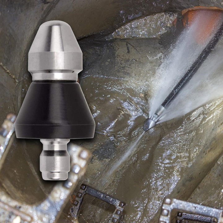 Stornfield | PipeClear Turbo – Powerful Jet Nozzle for Fast Blockage Removal