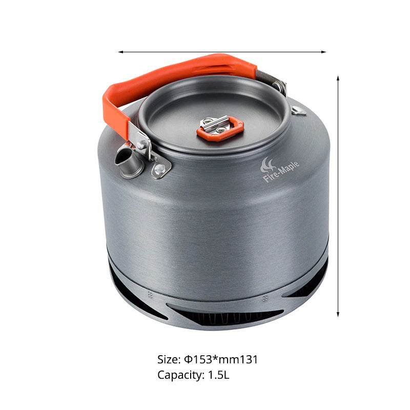 Hiking Kettle Outdoor Camping Cookware Exchange Kettle Tea Coffee Pot | Stornfield