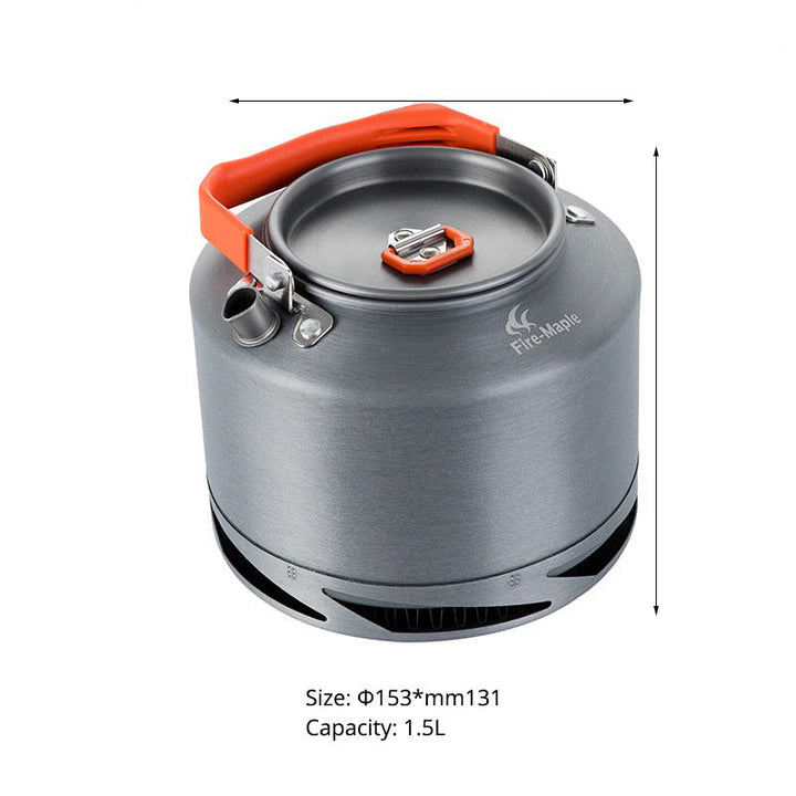 Hiking Kettle Outdoor Camping Cookware Exchange Kettle Tea Coffee Pot | Stornfield