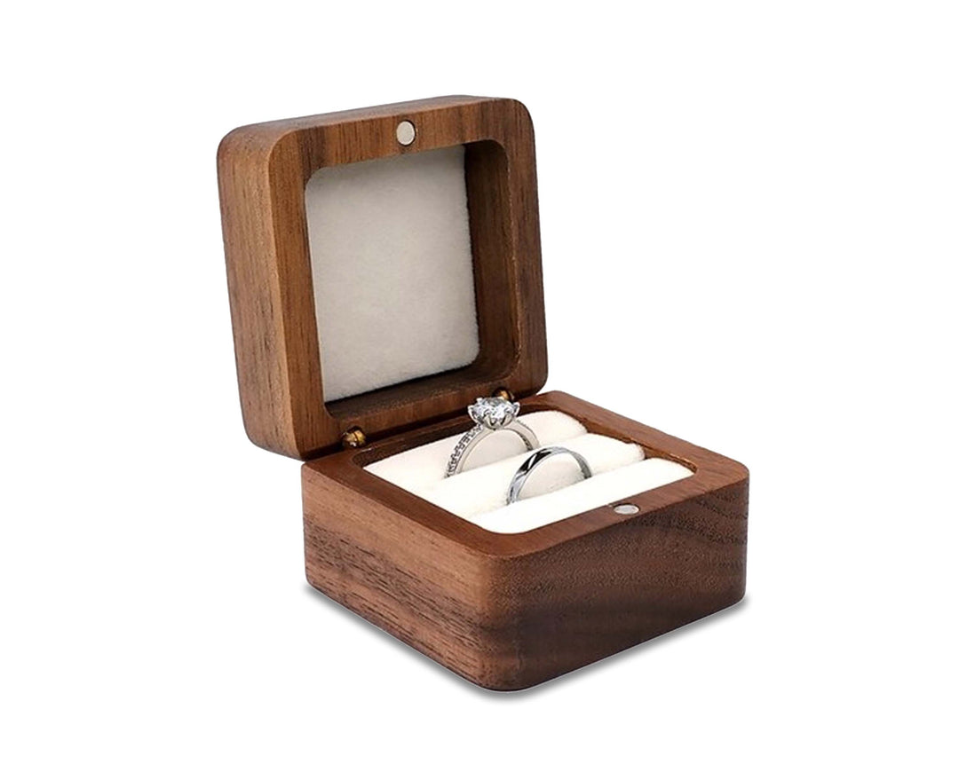 Stornfield | Wooden Boxes | Wooden jewelry box, wedding ring box, earring rings