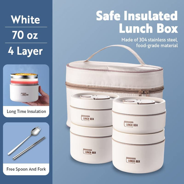 Stornfield | Stainless Steel Insulated Lunch Box Containers