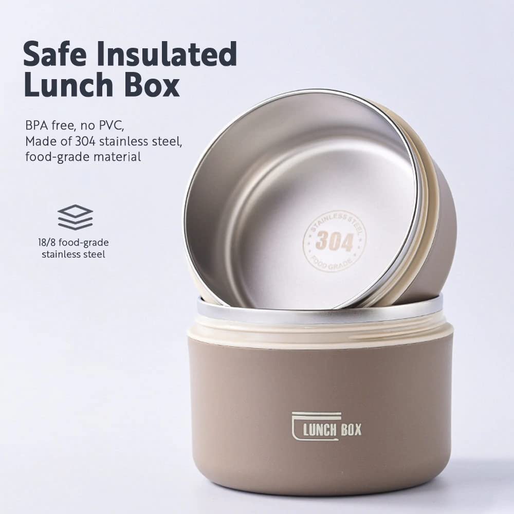 Stornfield | Stainless Steel Insulated Lunch Box Containers