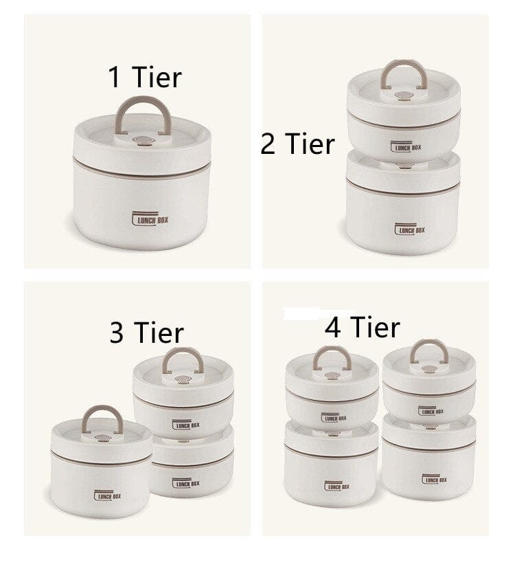 Stornfield | Stainless Steel Insulated Lunch Box Containers