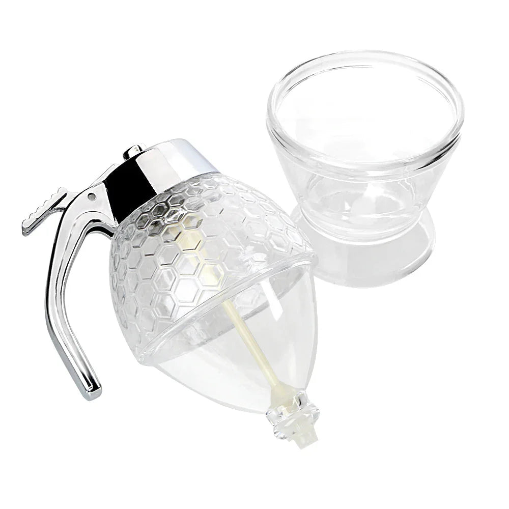 Honey Jar Container Honey Bottle Storage Bee Drip Dispenser | Stornfield