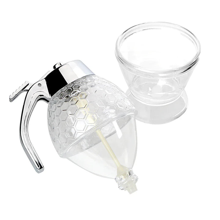 Honey Jar Container Honey Bottle Storage Bee Drip Dispenser | Stornfield