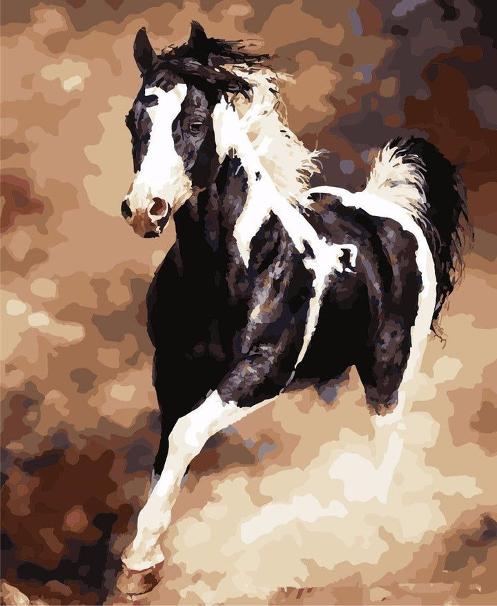 Galloping Horse - Van-Go Paint-By-Number Kit | Stornfield