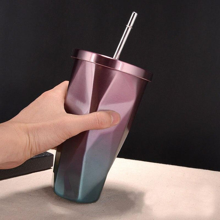 Hot & Cold Double Wall Irregular Diamond Tumbler | Stornfield