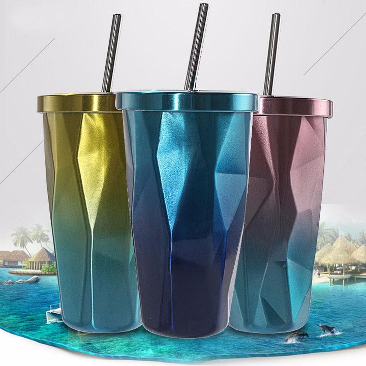 Hot & Cold Double Wall Irregular Diamond Tumbler | Stornfield