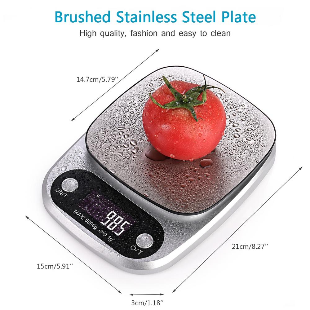 Household Kitchen Scale Electronic Scale Measuring Tool W/ LCD Display | Stornfield