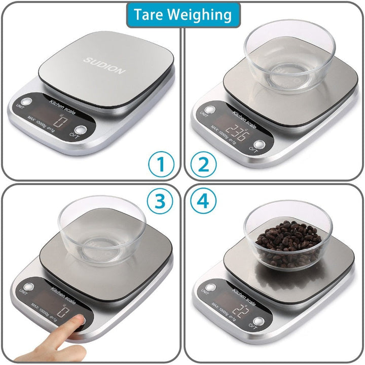 Household Kitchen Scale Electronic Scale Measuring Tool W/ LCD Display | Stornfield