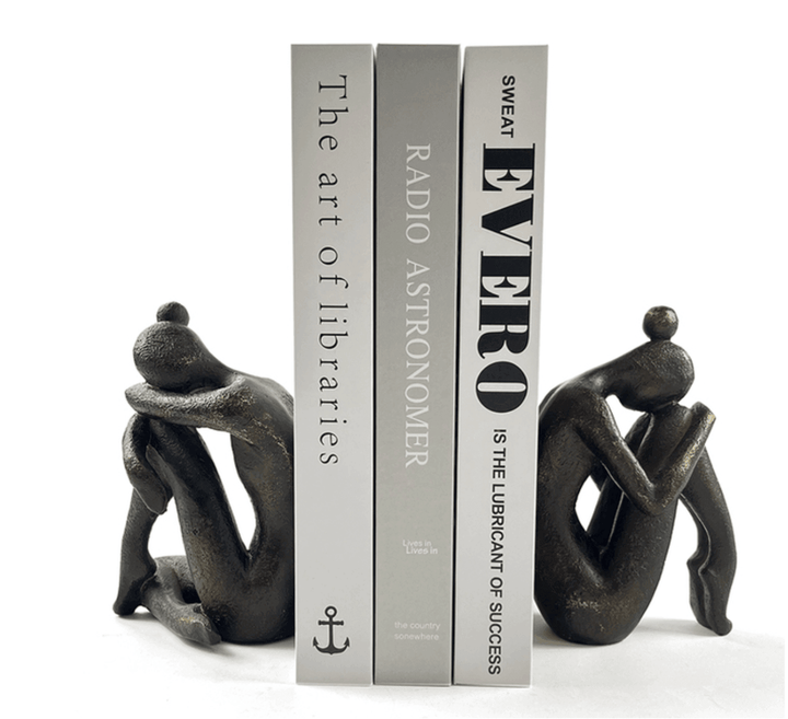 Stornfield | Human-shaped Resin Bookends Set