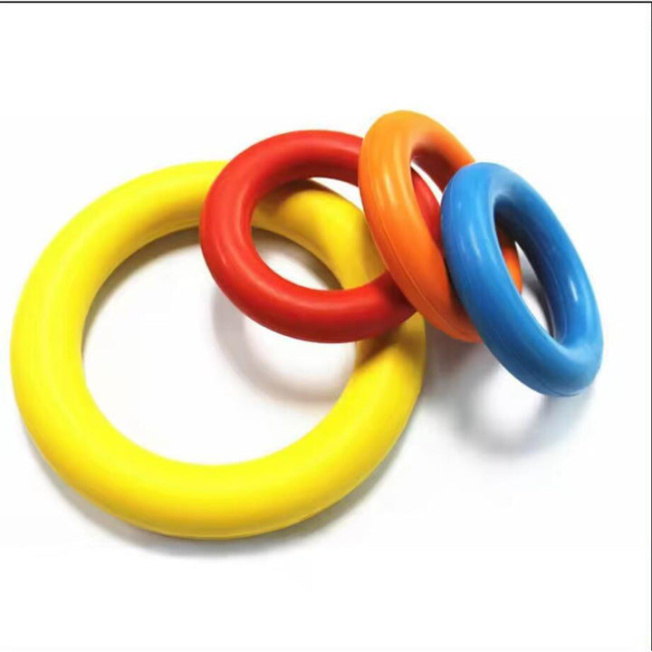 Dog Anti-Bite Training Ring ø9 cm made of Rubber - assorted colors | Stornfield