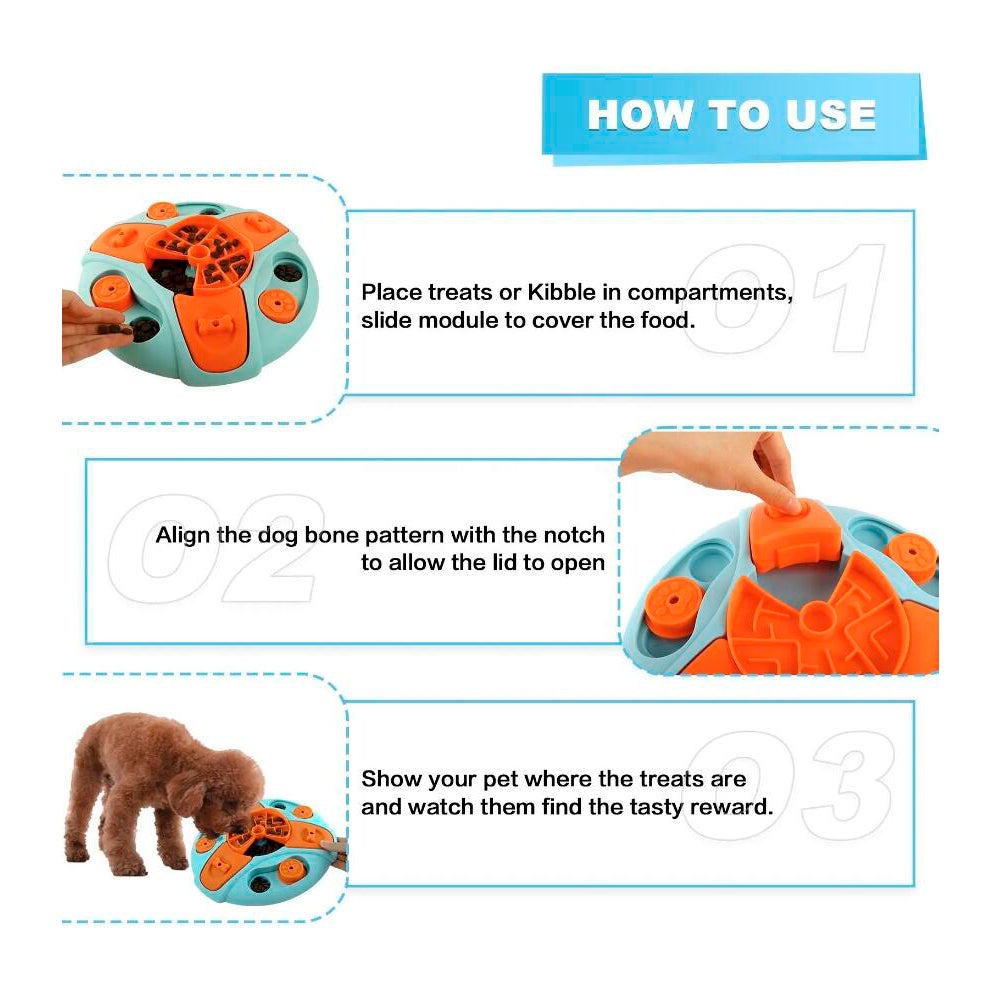 Interactive Feeding Bowl – Slow Eating and Mental Stimulation | Stornfield
