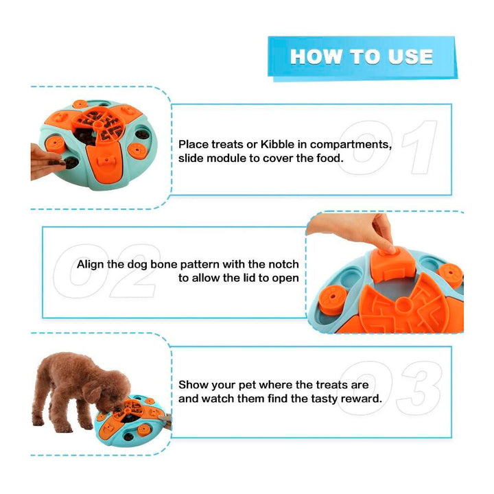 Interactive Feeding Bowl – Slow Eating and Mental Stimulation | Stornfield