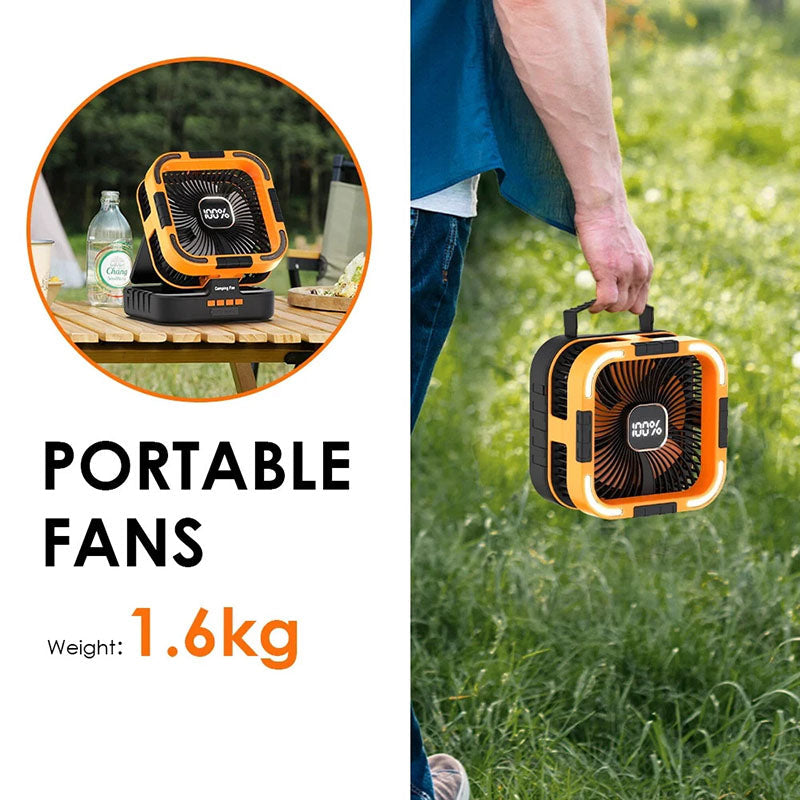 3 in 1 Solar Camping Fan | Stornfield