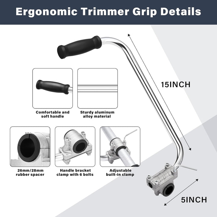 Adjustable comfort grip for weed killer | Stornfield
