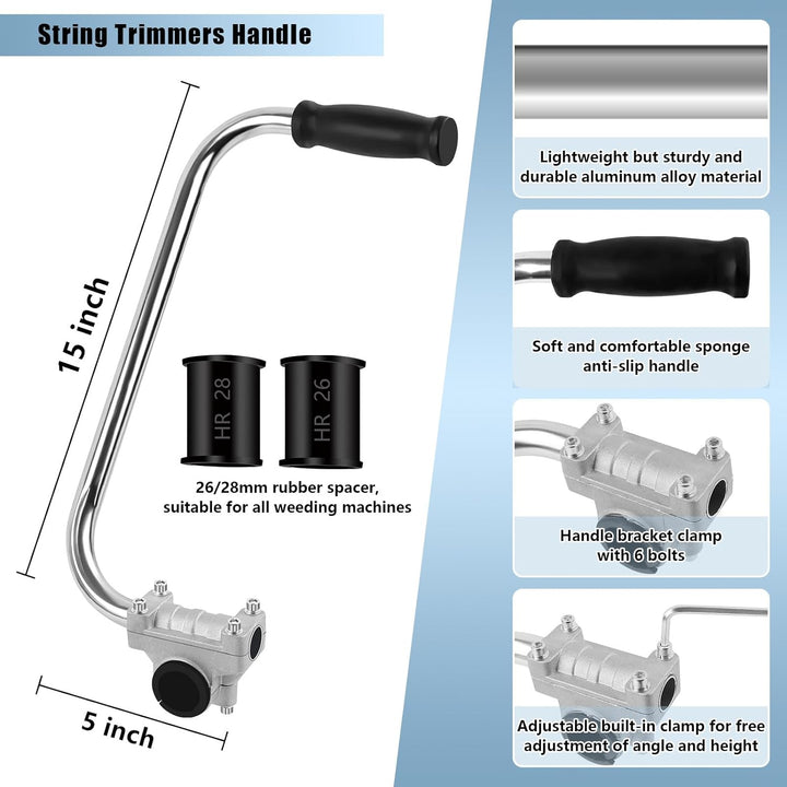 Adjustable comfort grip for weed killer | Stornfield
