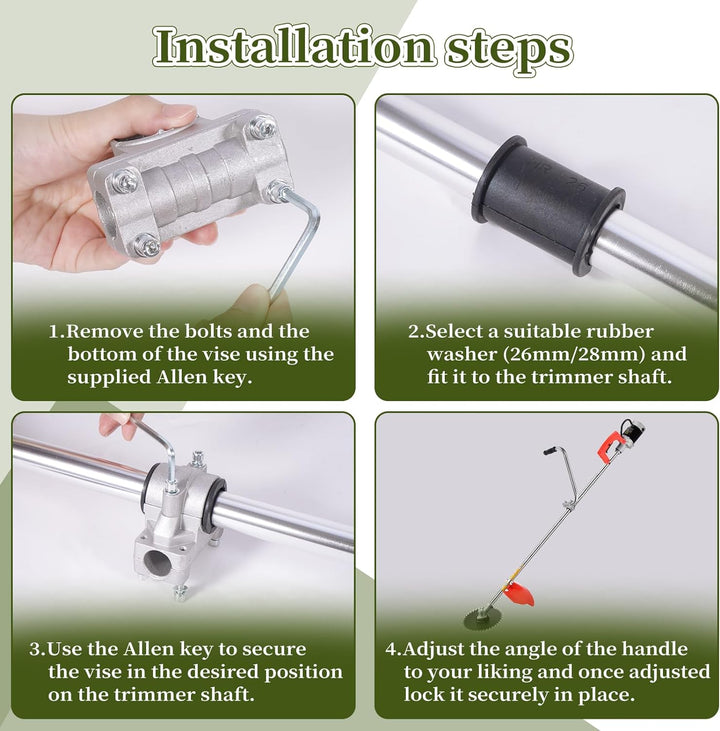 Adjustable comfort grip for weed killer | Stornfield