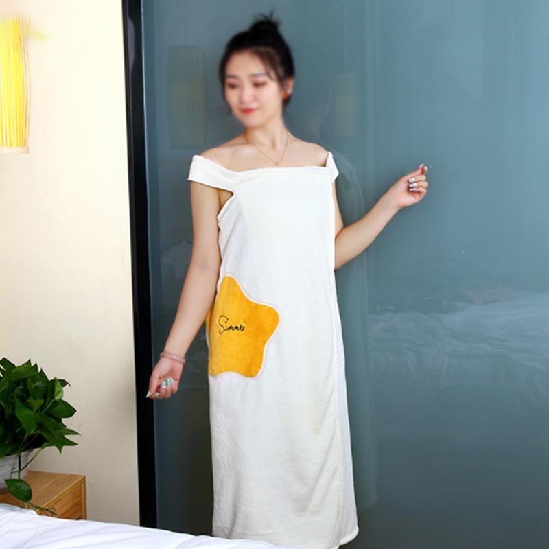 Women Quick Dry Wearable Microfiber plush Bathrobes | Stornfield