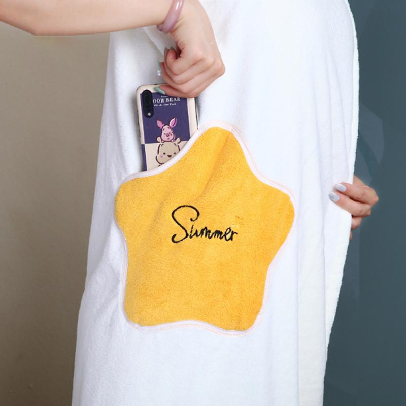 Women Quick Dry Wearable Microfiber plush Bathrobes | Stornfield