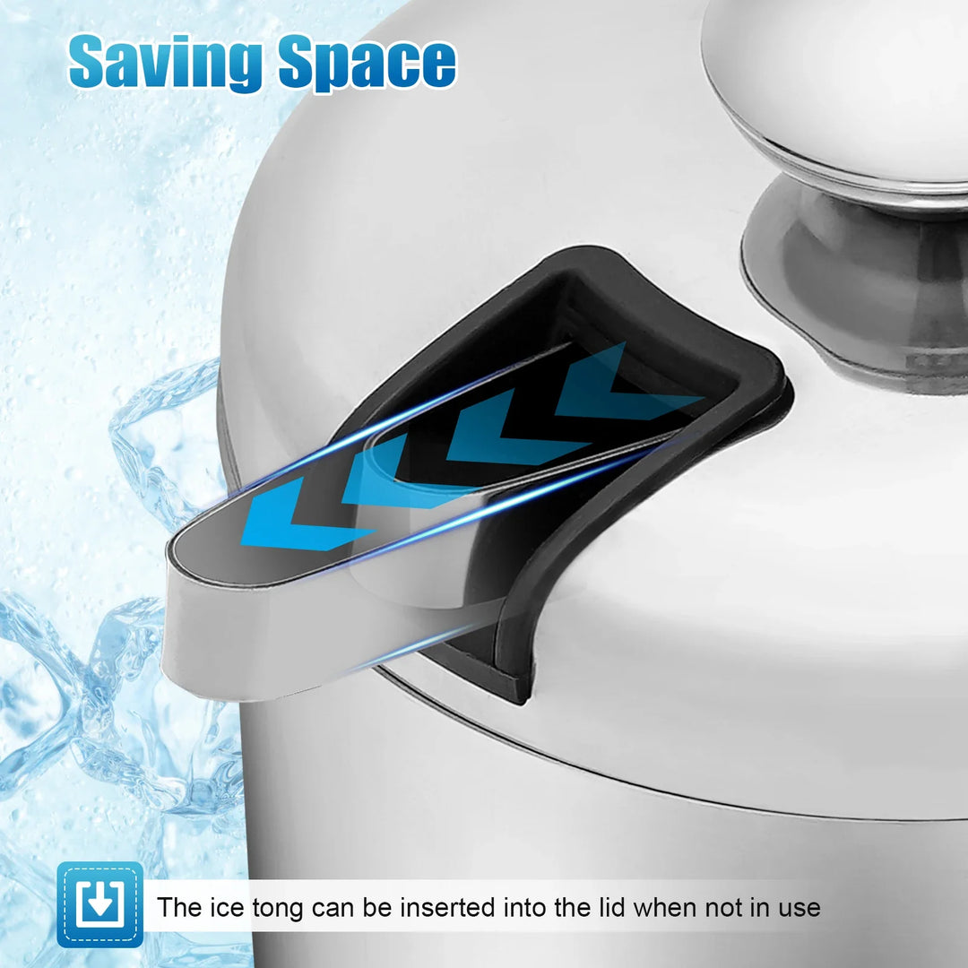 Ice Bucket Stainless Steel Insulated Beer Drink Double-layer Cooler | Stornfield