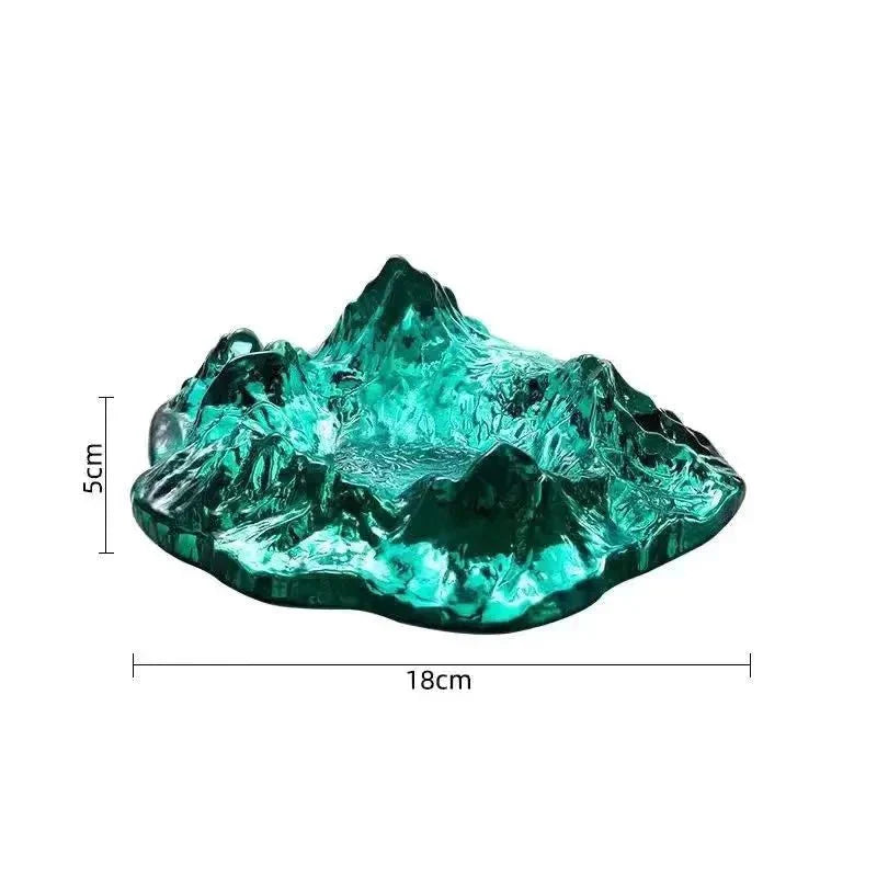 Stornfield | Ice Mountain Glass Decorative Ashtray
