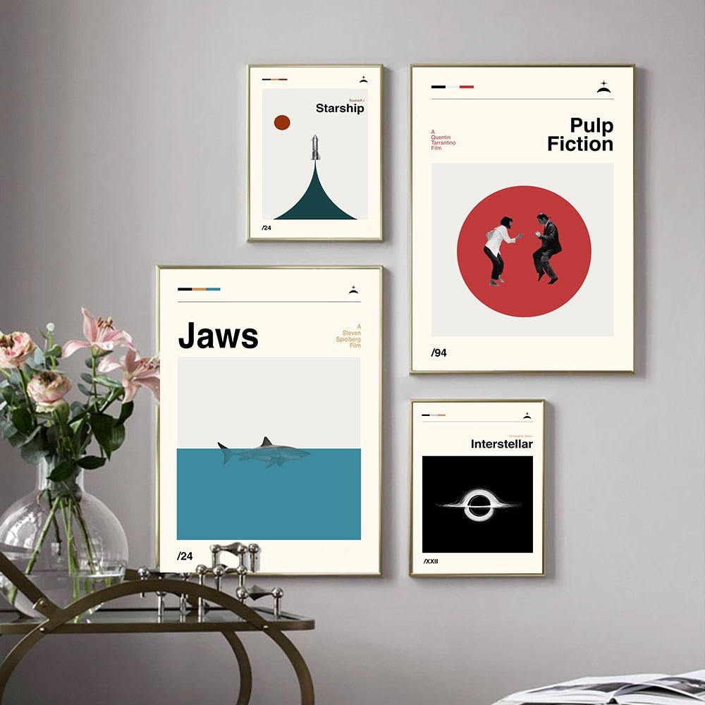 Stornfield | Iconic Retro Movie Poster Canvas Print